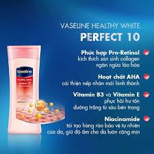 Kem Vaseline Healthy White Perfect 10